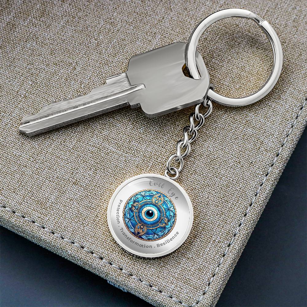 Evil Eye - Affirmation Keychain - More Than CharmsMore Than Charms