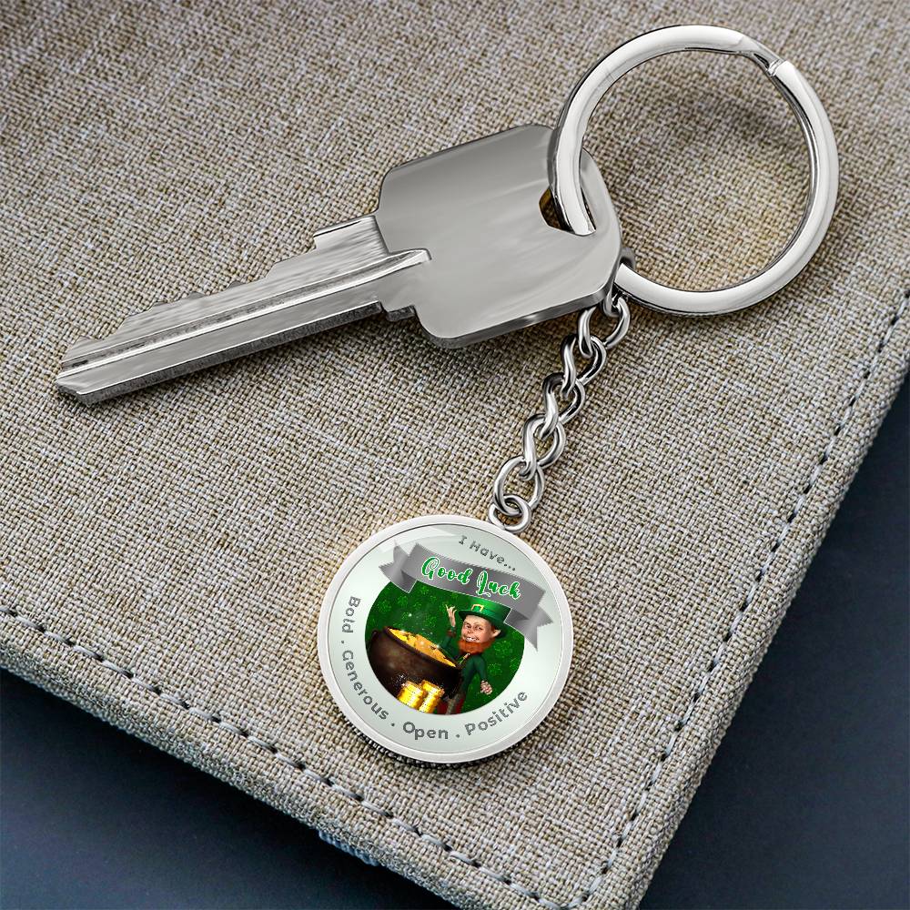Leprechaun - Affirmation Keychain - More Than CharmsMore Than Charms