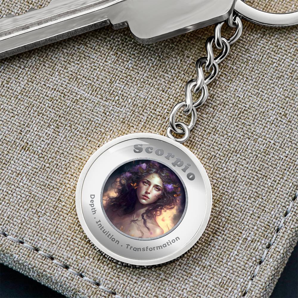 Scorpio - Affirmation Keychain - More Than CharmsMore Than Charms