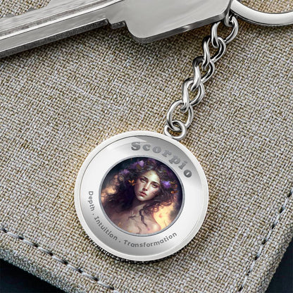 Scorpio - Affirmation Keychain - More Than CharmsMore Than Charms