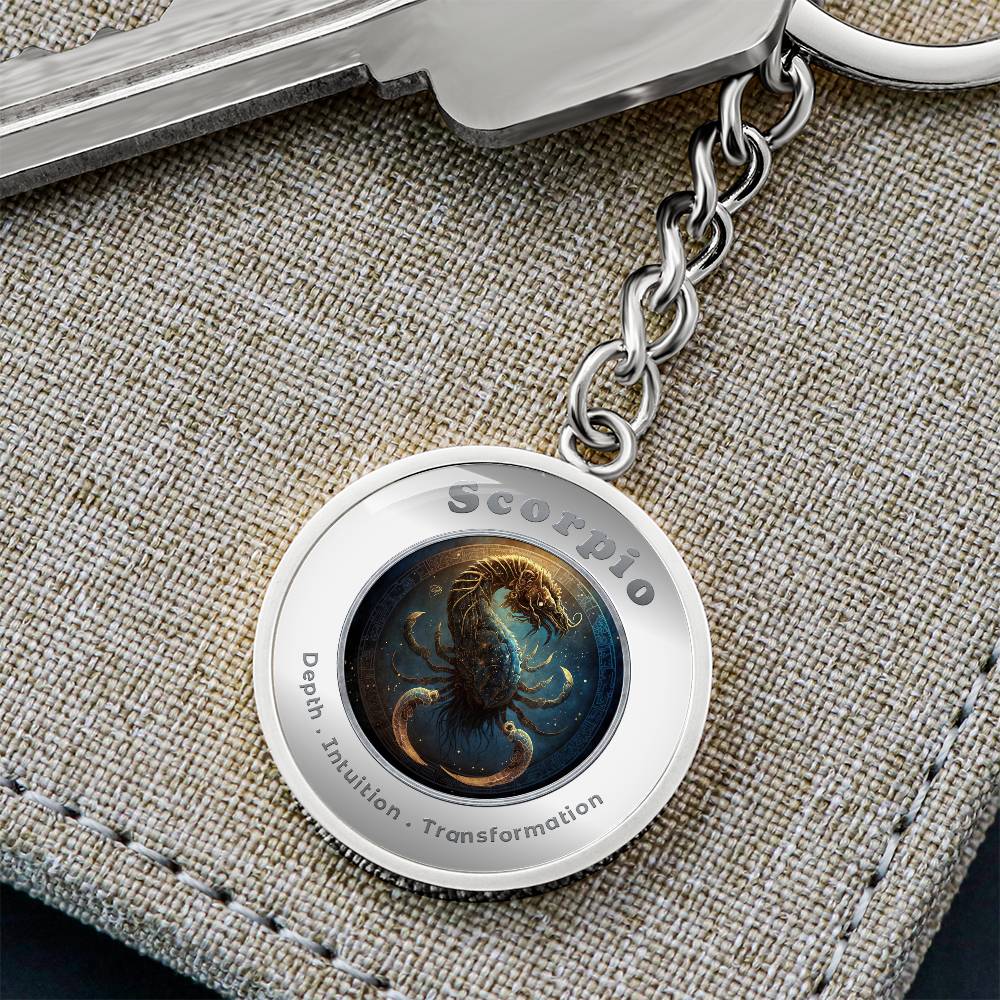 Scorpio - Affirmation Keychain - More Than CharmsMore Than Charms