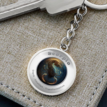 Scorpio - Affirmation Keychain - More Than CharmsMore Than Charms