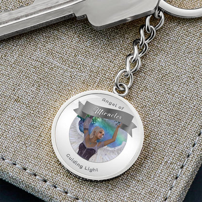 Miracles - Guardian Angel Affirmation Keychain - More Than CharmsMore Than Charms