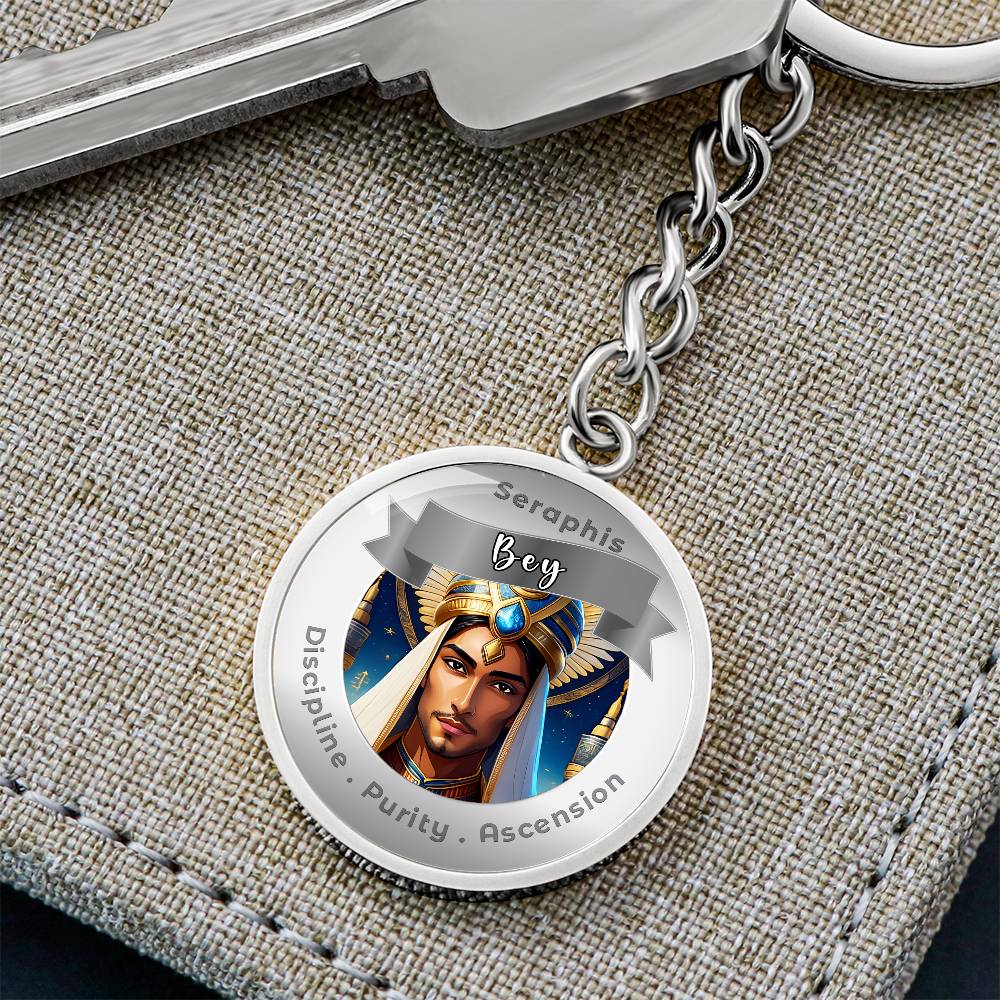 Seraphis Bay - Affirmation Keychain For Discipline, Purity & Ascension - More Than CharmsMore Than Charms