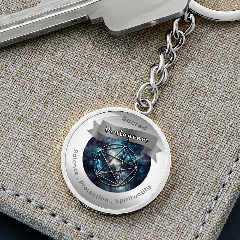 Pentagram - Affirmation Keychain - More Than CharmsMore Than Charms