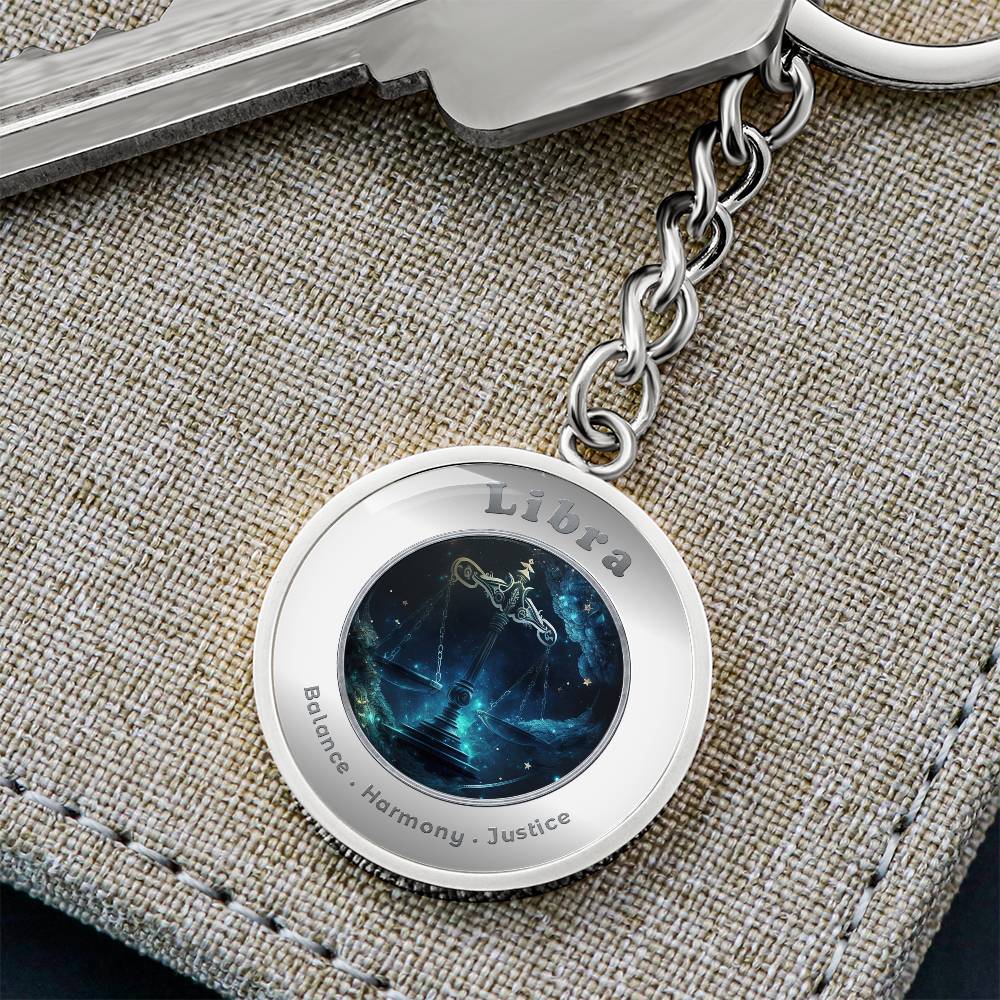 Libra - Affirmation Keychain - More Than CharmsMore Than Charms