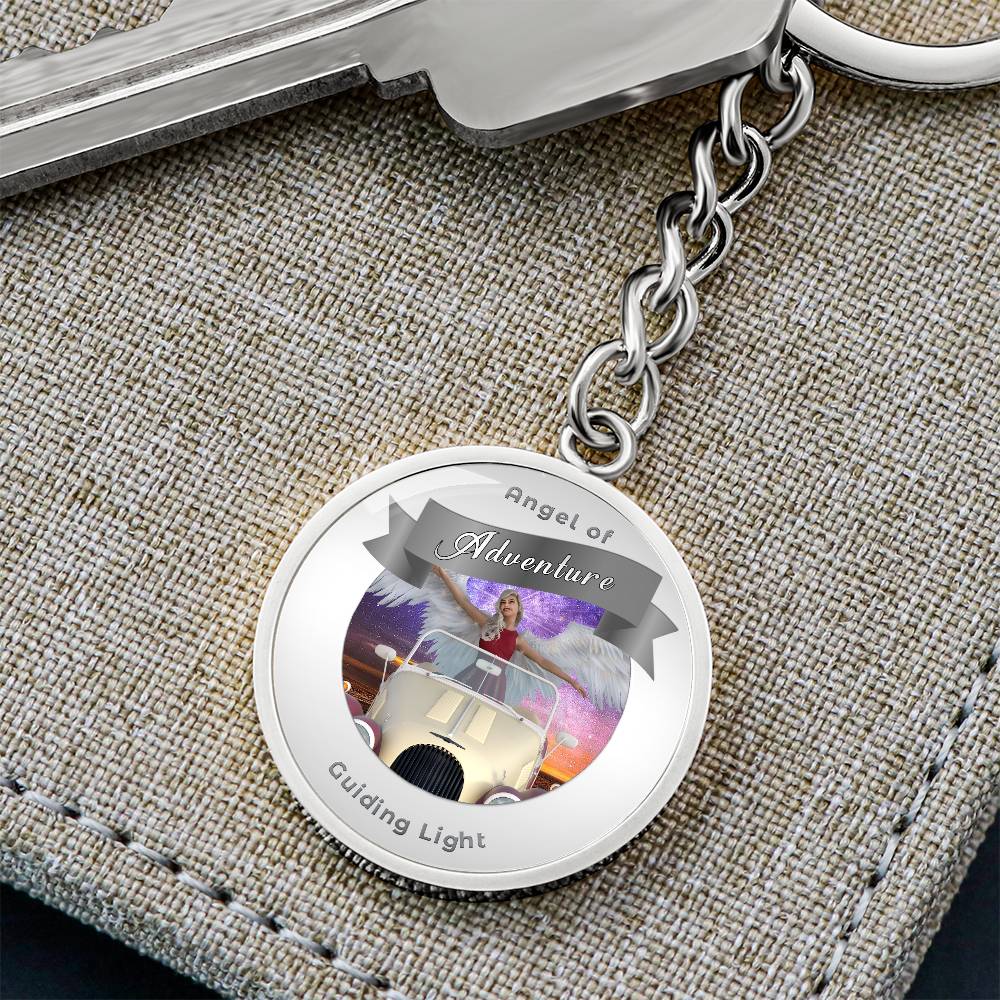Adventure - Guardian Angel Affirmation Keychain - More Than CharmsMore Than Charms