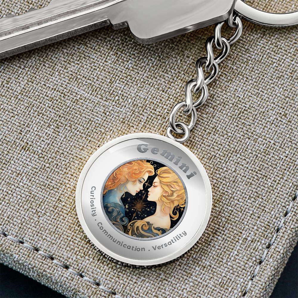 Gemini - Affirmation Keychain - More Than CharmsMore Than Charms