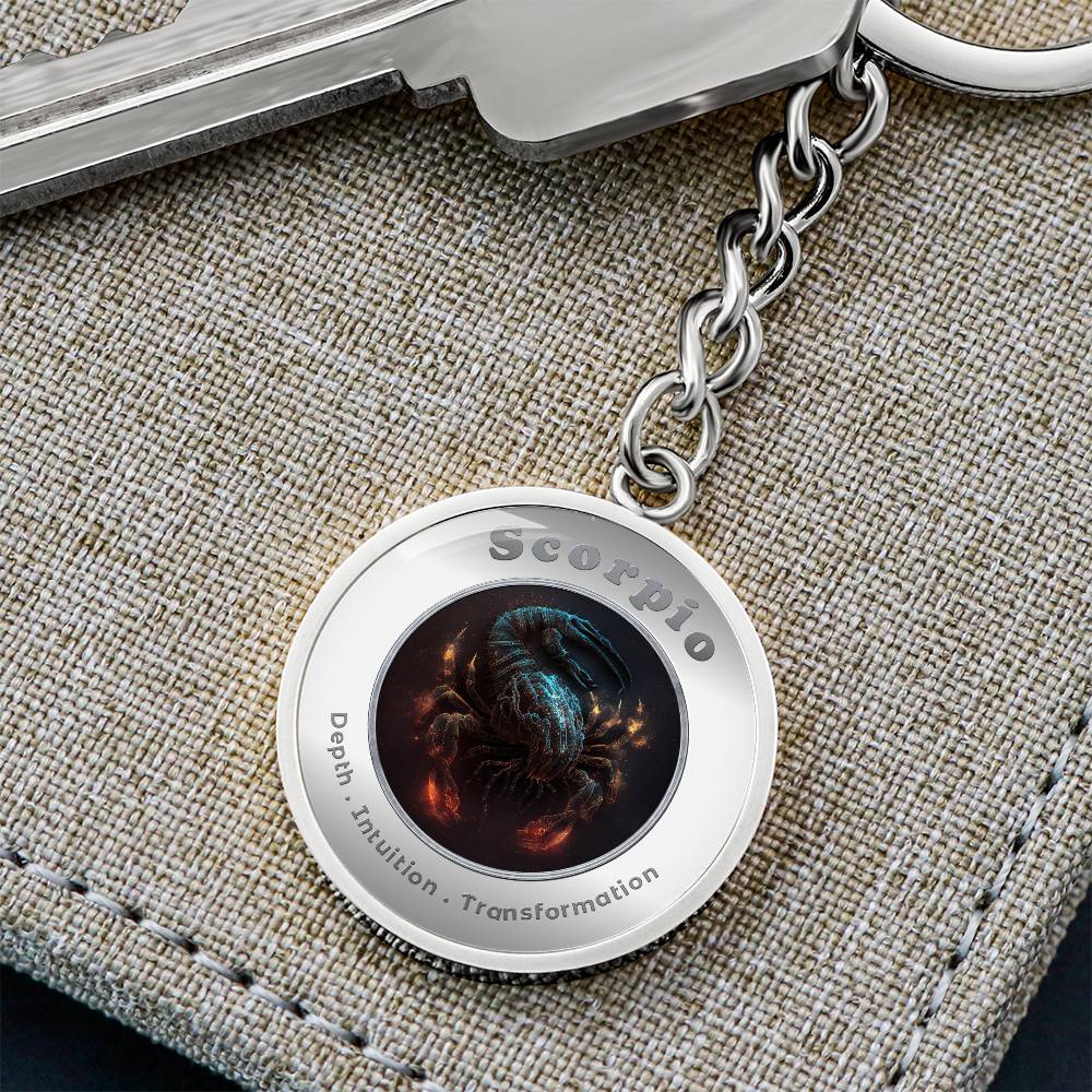 Scorpio - Affirmation Keychain - More Than CharmsMore Than Charms