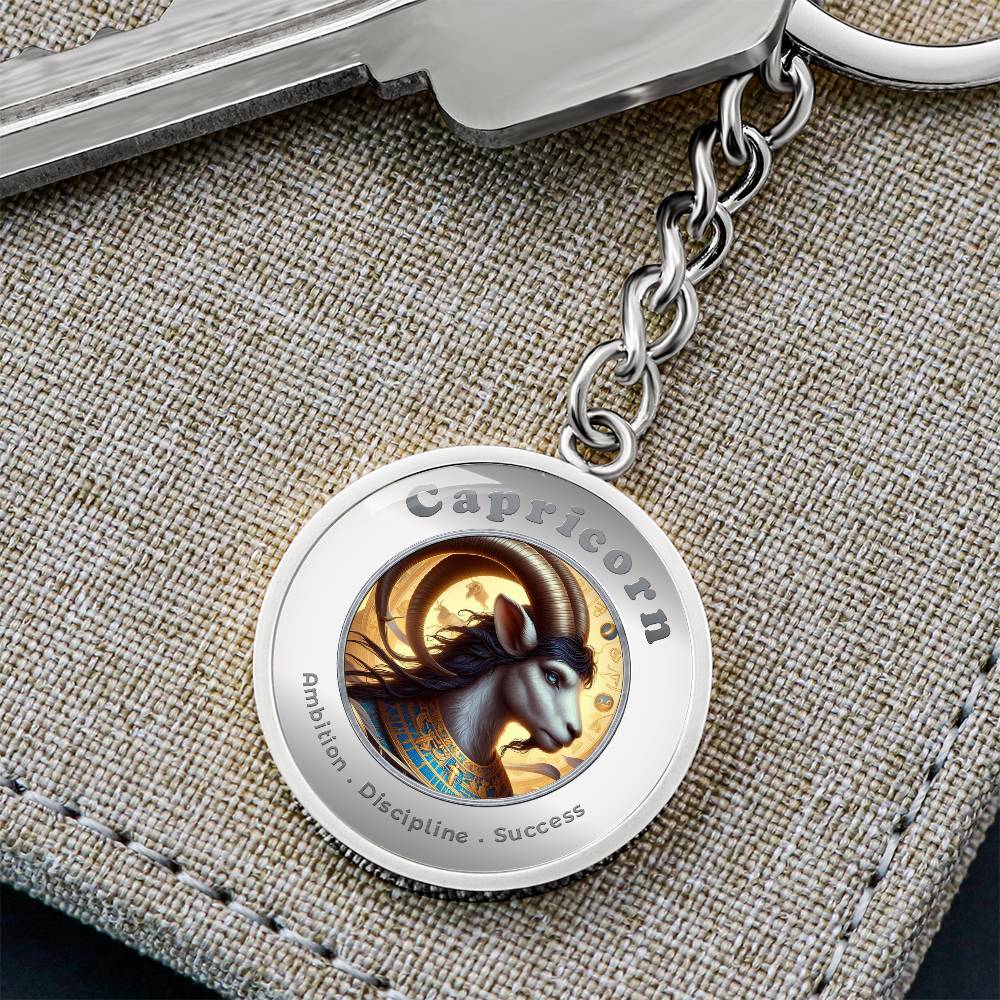 Capricorn - Affirmation Keychain - More Than CharmsMore Than Charms