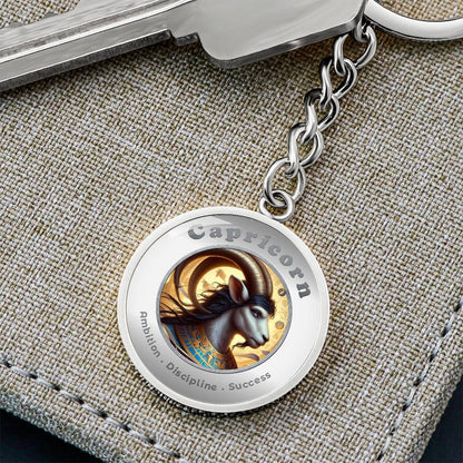 Capricorn - Affirmation Keychain - More Than CharmsMore Than Charms