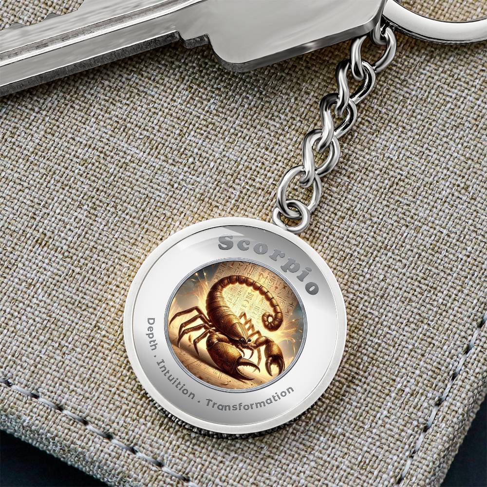 Scorpio - Affirmation Keychain - More Than CharmsMore Than Charms