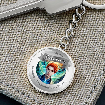 Hilarion - Affirmation Keychain For Healing, Illumination & Truth - More Than CharmsMore Than Charms
