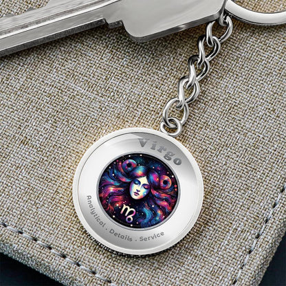 Virgo - Affirmation Keychain - More Than CharmsMore Than Charms