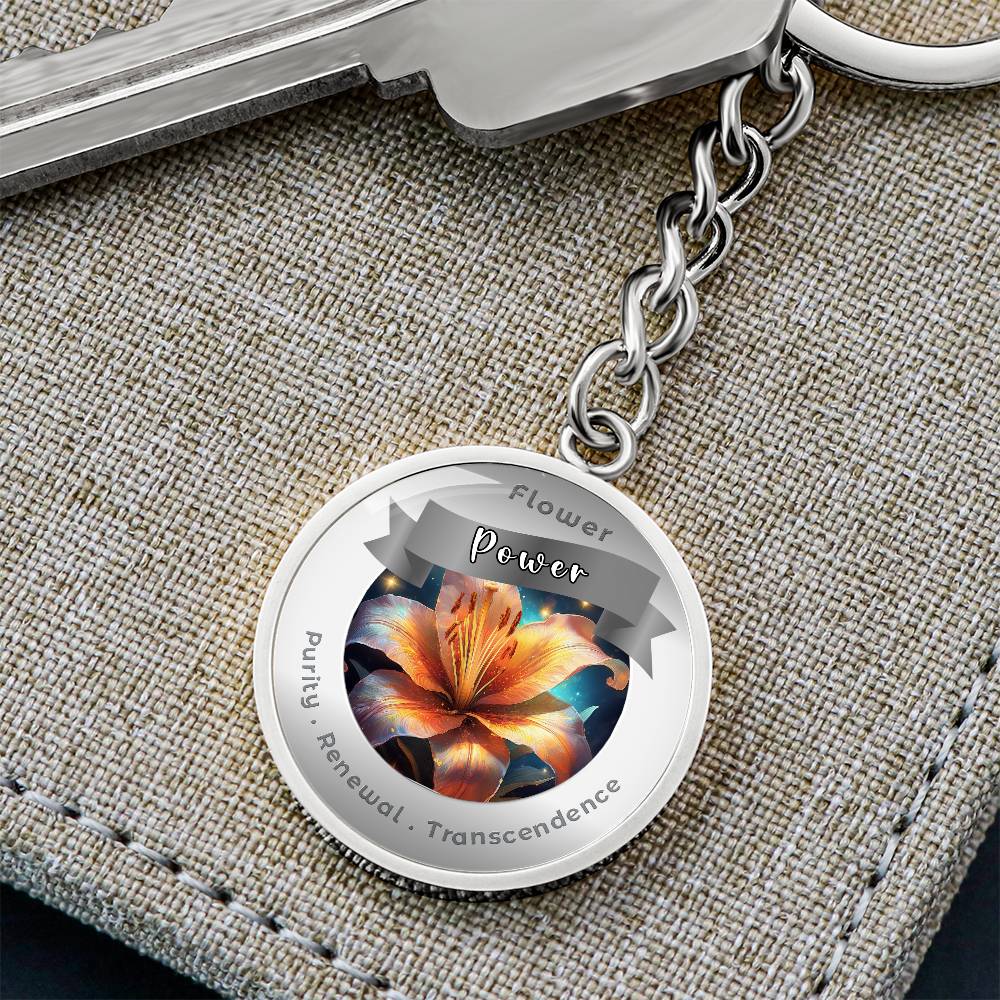 Lily - Affirmation Keychain - More Than CharmsMore Than Charms