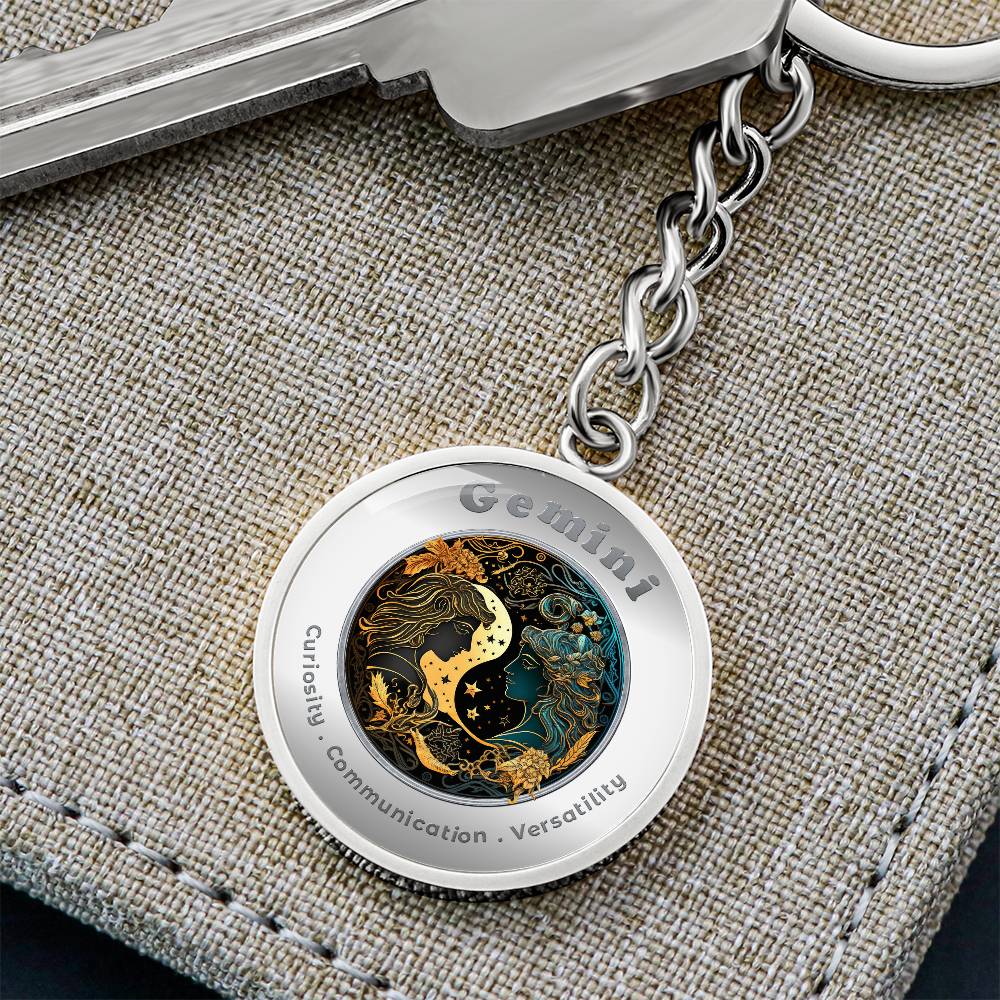 Gemini - Affirmation Keychain - More Than CharmsMore Than Charms