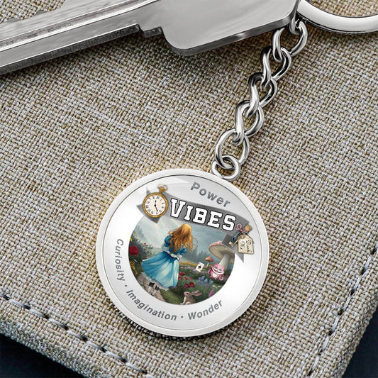 Power Vibes Affirmation Keychain - Wonderland Dreamer