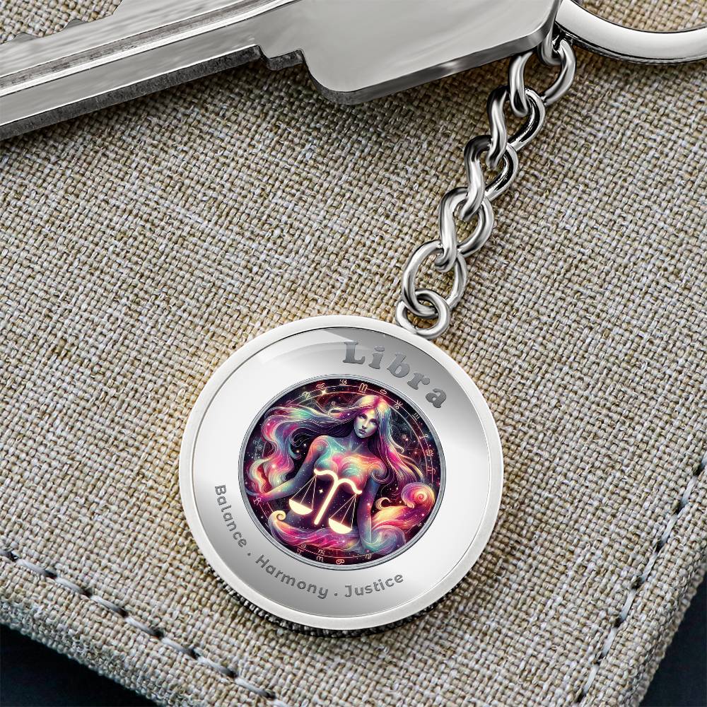 Libra - Affirmation Keychain - More Than CharmsMore Than Charms