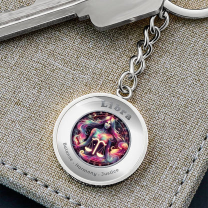 Libra - Affirmation Keychain - More Than CharmsMore Than Charms