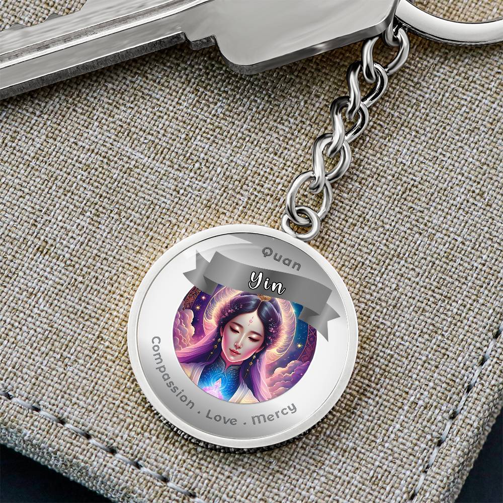 Quan Yin - Affirmation Pendant for Compassion Love Mercy- More Than CharmsMore Than Charms