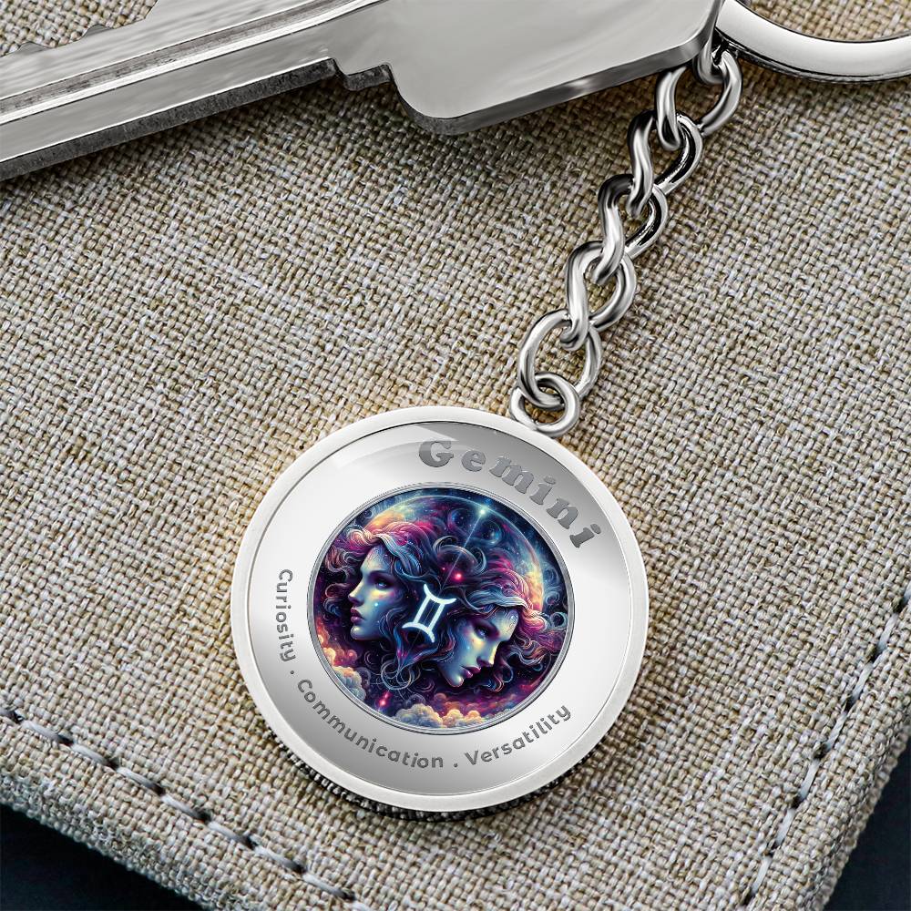 Gemini - Affirmation Keychain - More Than CharmsMore Than Charms