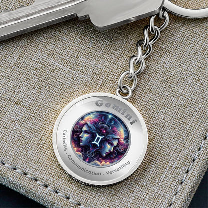 Gemini - Affirmation Keychain - More Than CharmsMore Than Charms