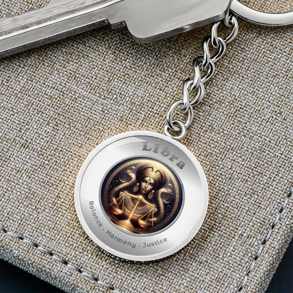 Libra - Affirmation Keychain - More Than CharmsMore Than Charms