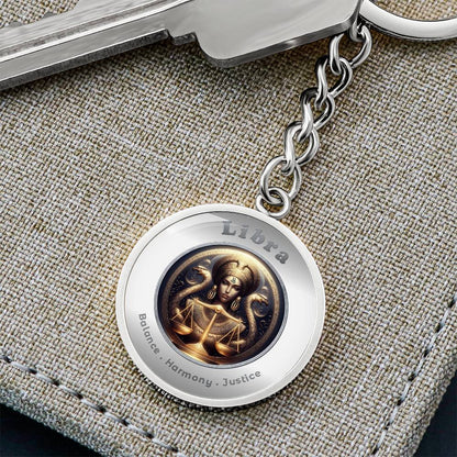 Libra - Affirmation Keychain - More Than CharmsMore Than Charms