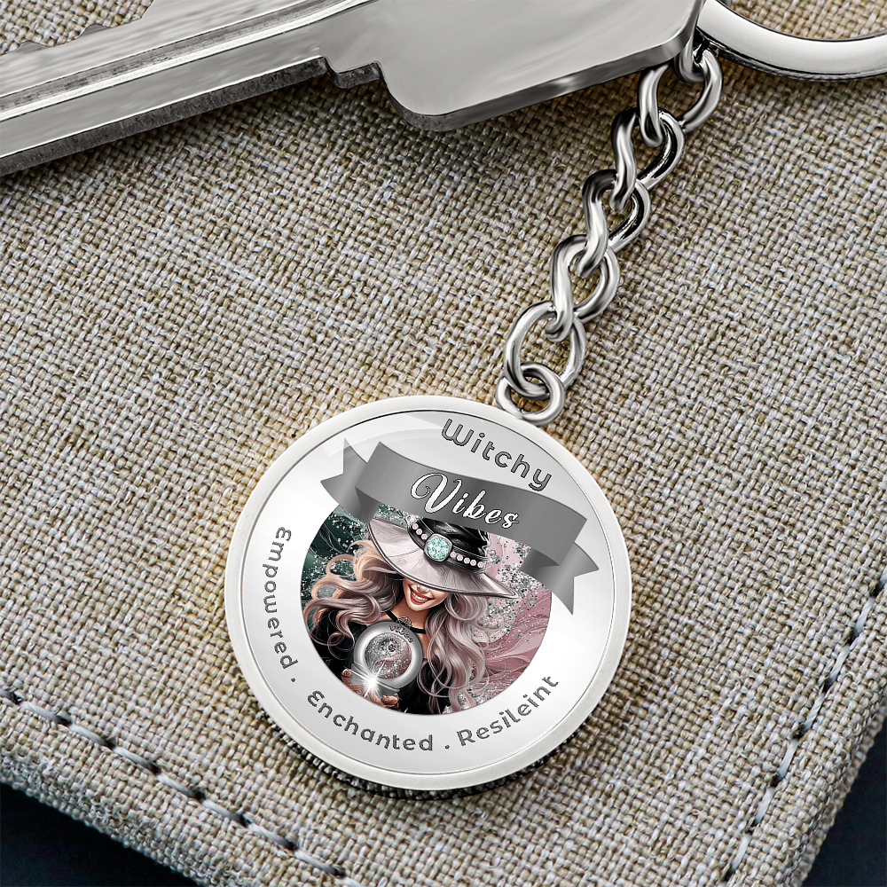 Witchy Vibes - Blond - Affirmation Keychain