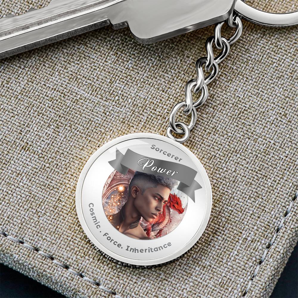 Sorcerer - RPG Fantasy Affirmation Keychain - More Than CharmsMore Than Charms
