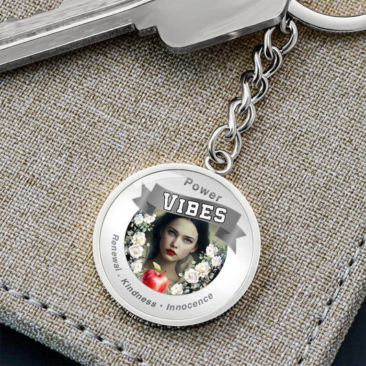 Power Vibes Affirmation Keychain - Gentle Healer