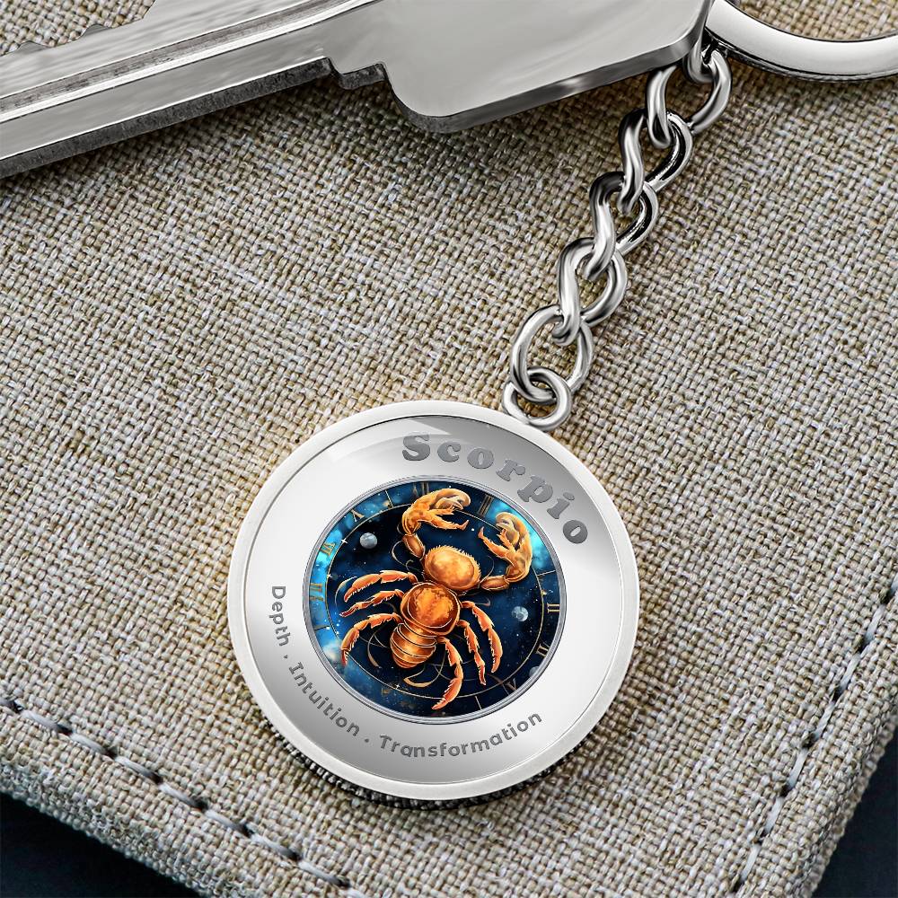 Scorpio - Affirmation Keychain - More Than CharmsMore Than Charms