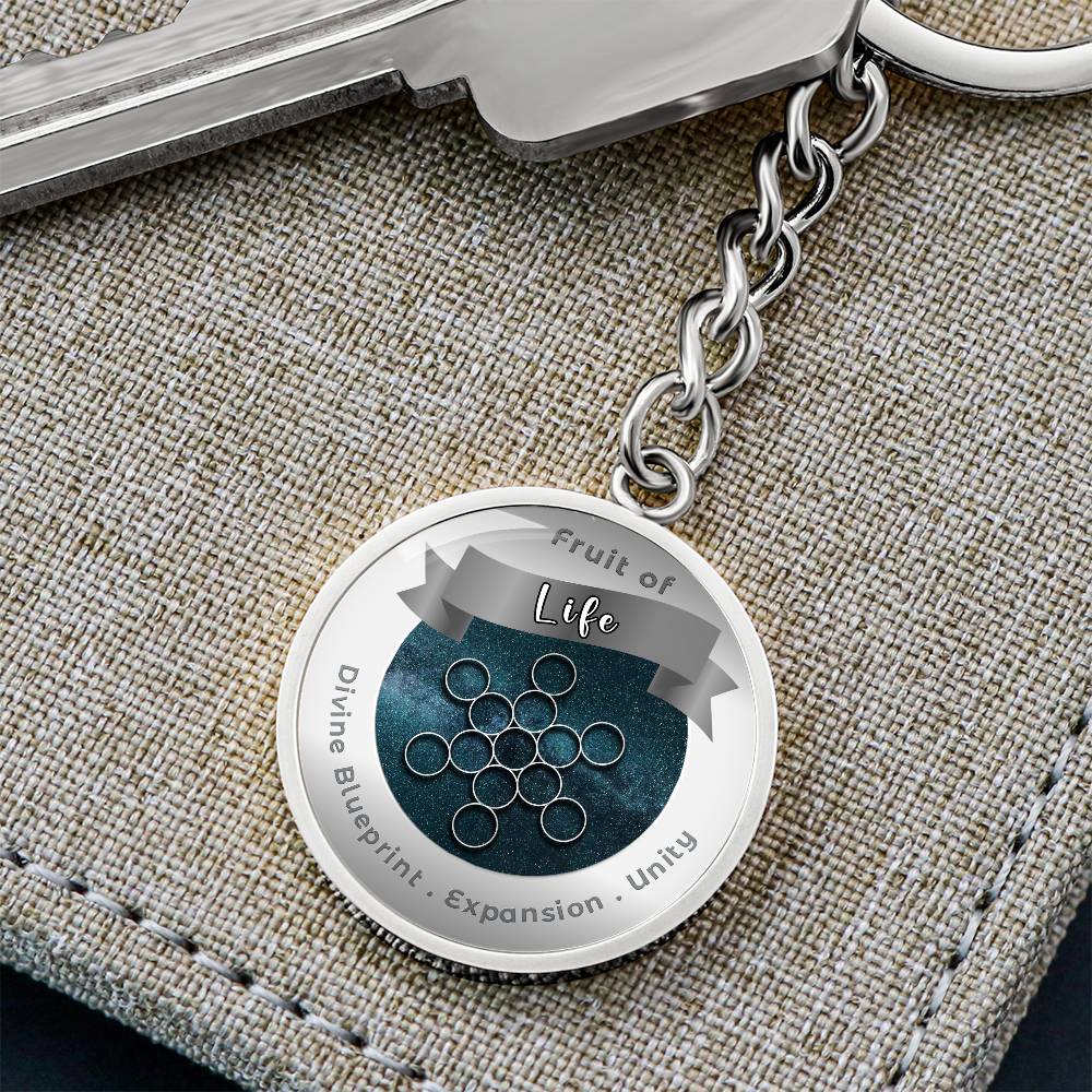 Fruit of Life - Affirmation Keychain - More Than CharmsMore Than Charms