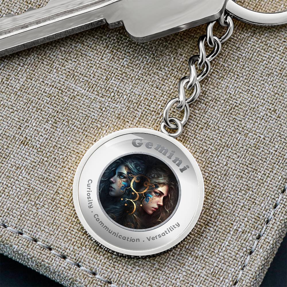 Gemini - Affirmation Keychain - More Than CharmsMore Than Charms