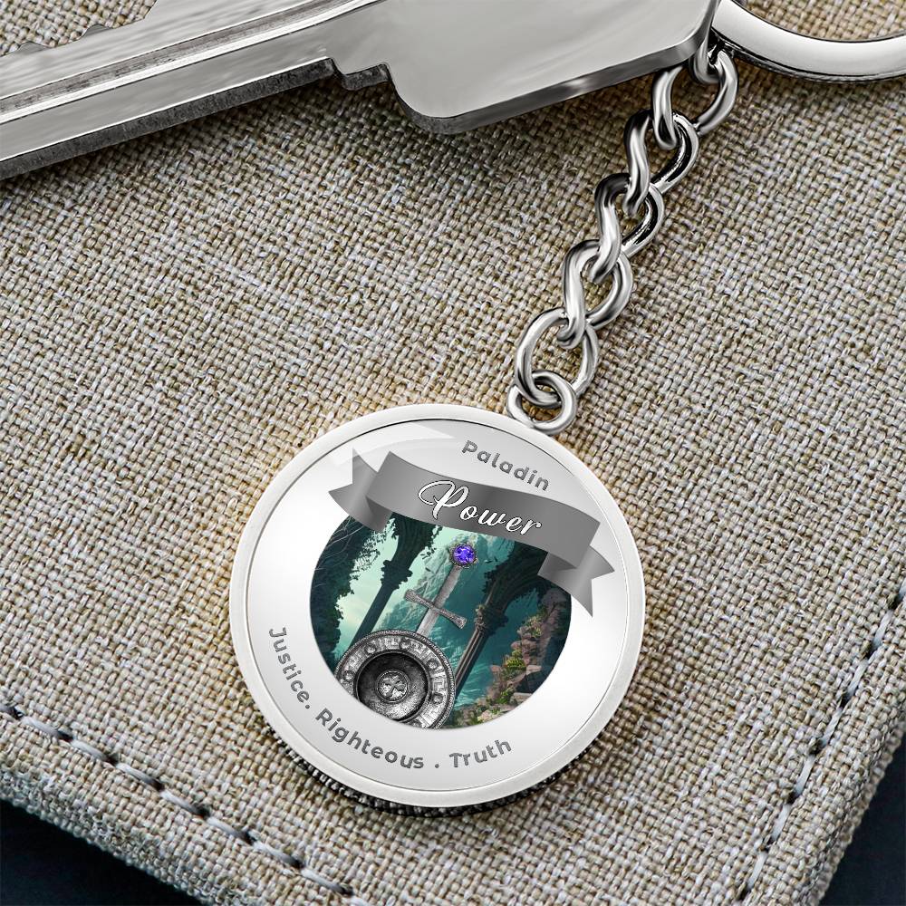 Paladin - RPG Fantasy Affirmation Keychain - More Than CharmsMore Than Charms