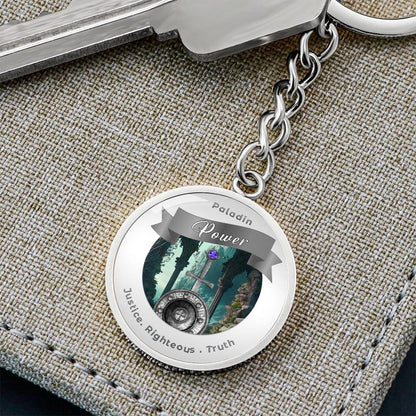 Paladin - RPG Fantasy Affirmation Keychain - More Than CharmsMore Than Charms
