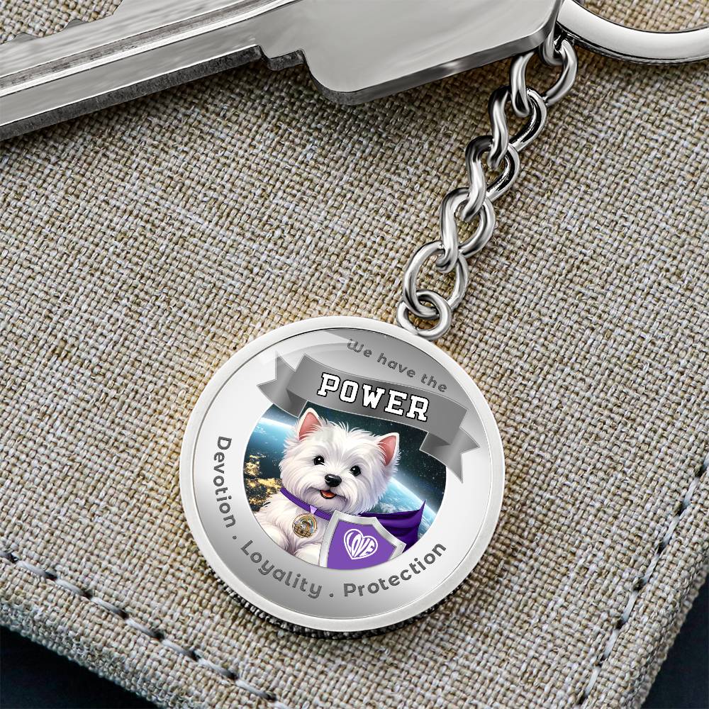 West Highland Terrier - Dog Power Animal Affirmation Necklace - More Than CharmsMore Than Charms