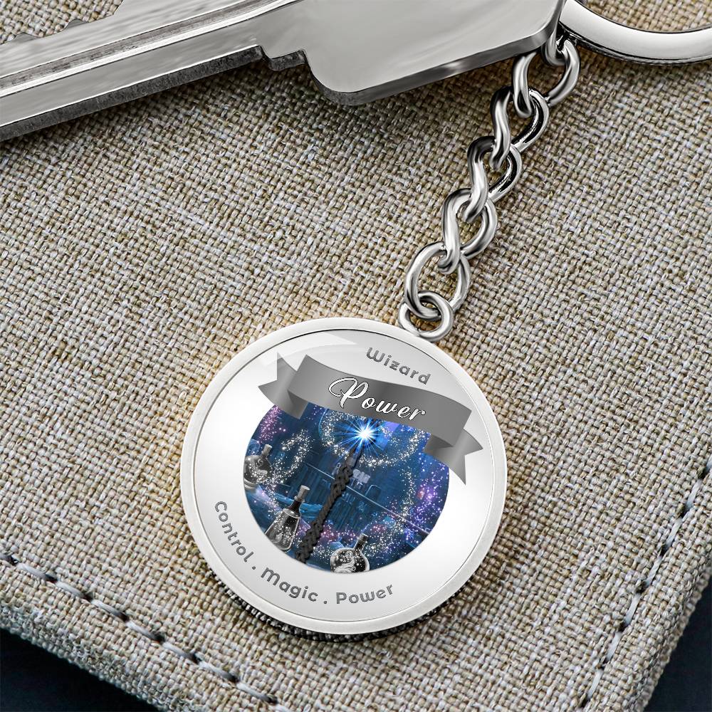 Wizard - RPG Fantasy Affirmation Keychain - More Than CharmsMore Than Charms