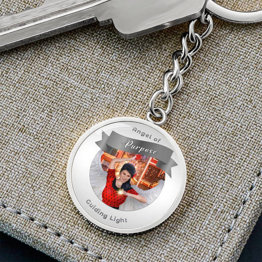 Purpose - Guardian Angel Affirmation Keychain - More Than CharmsMore Than Charms