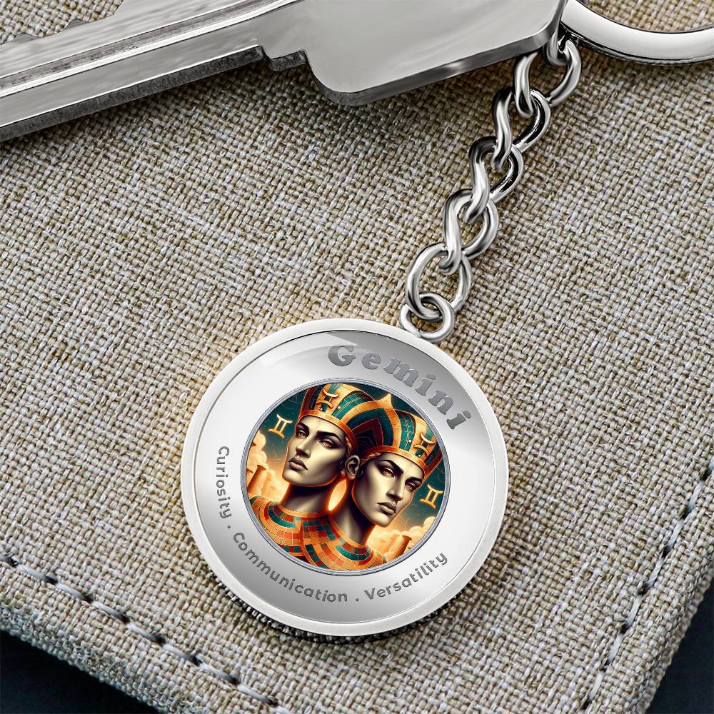 Gemini - Affirmation Keychain - More Than CharmsMore Than Charms