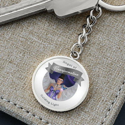 Transformation - Guardian Angel Affirmation Keychain - More Than CharmsMore Than Charms