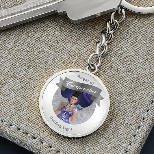 Transformation - Guardian Angel Affirmation Keychain - More Than CharmsMore Than Charms