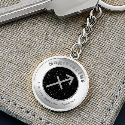 Sagittarius - Affirmation Keychain - More Than CharmsMore Than Charms
