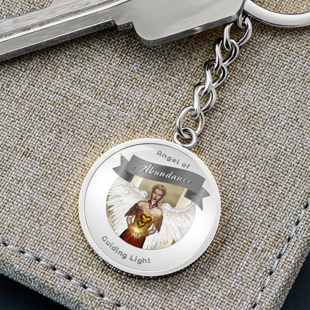 Abundance - Guardian Angel Affirmation Keychain - More Than CharmsMore Than Charms