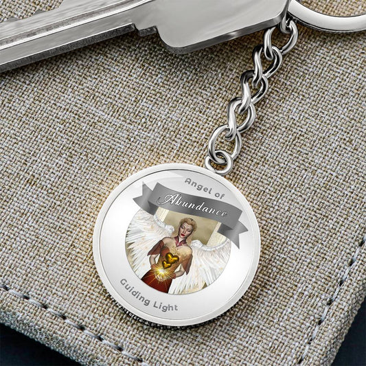 Abundance - Guardian Angel Affirmation Keychain - More Than CharmsMore Than Charms