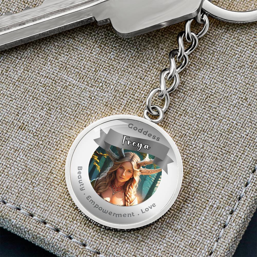 Freya - Affirmation Keychain For Beauty Empowerment Love - More Than CharmsMore Than Charms