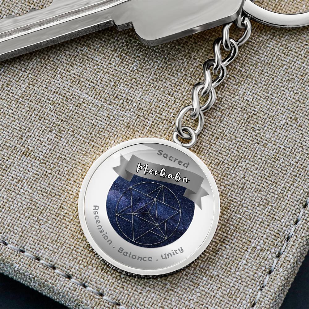 Merkaba - Affirmation Keychain - More Than CharmsMore Than Charms