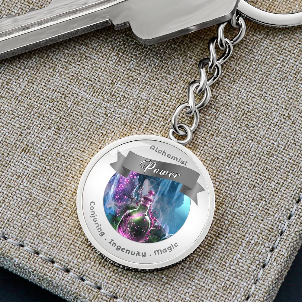 Alchemist 2 - RPG Fantasy Affirmation Keychain - More Than CharmsMore Than Charms