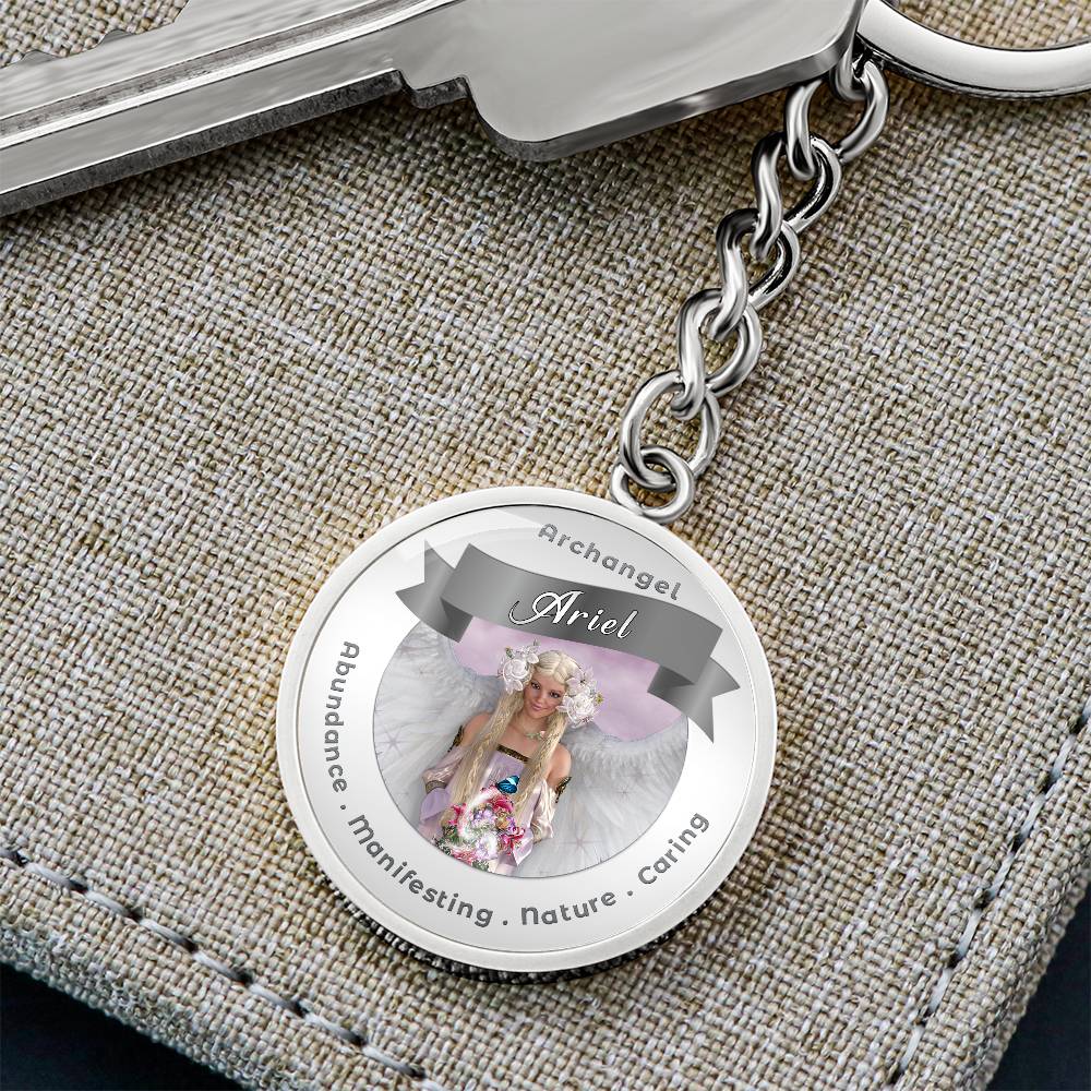 Archangel Ariel- Affirmation Keychain - More Than CharmsMore Than Charms