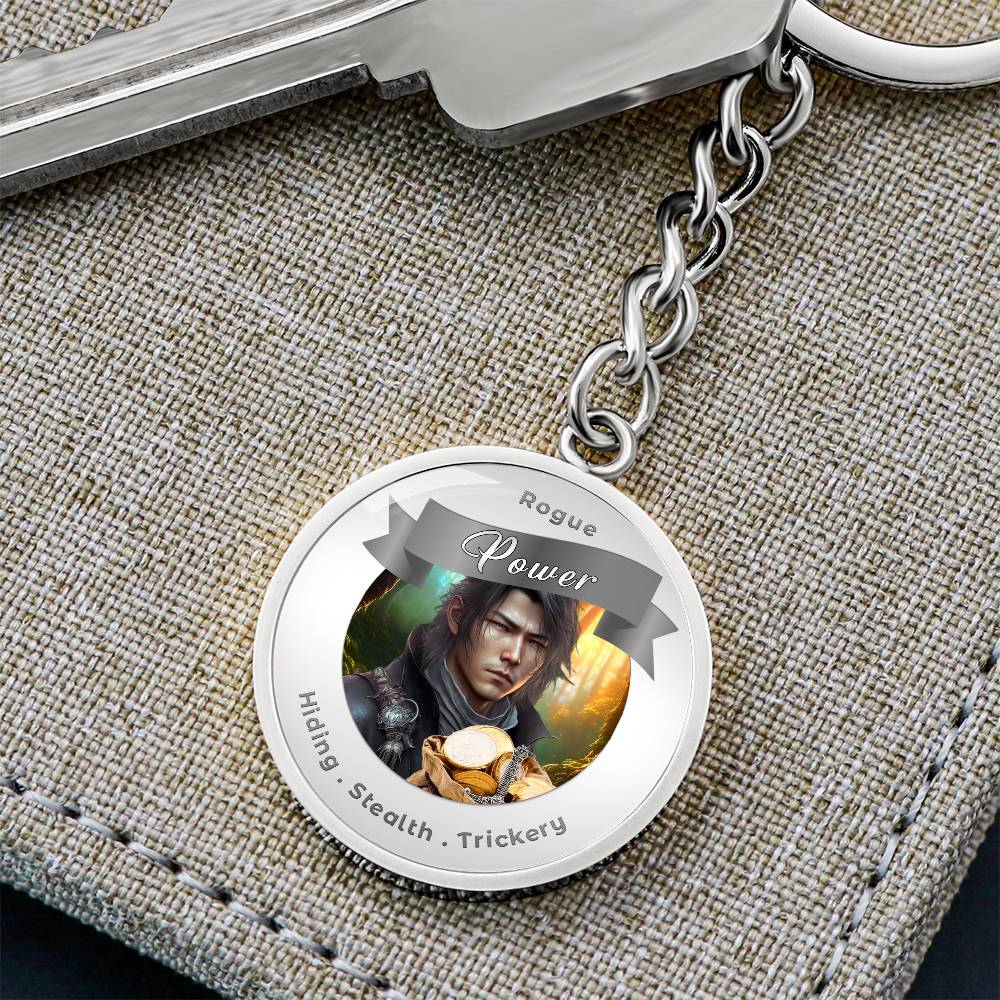 Rogue Alchemist - RPG Fantasy Affirmation Keychain - More Than CharmsMore Than Charms